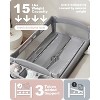MYKKO 4 in 1 Baby Bassinet Bedside Sleeper, 4 Functions Crib, Playard, Portable Changing Table, Bassinet for Newborn Baby - 3 of 4