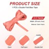 Unique Bargains Satin Hemming Binding DIY Craft Double-Fold Bias Tape - 2 of 4