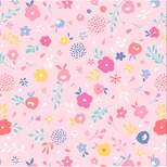 22.5 sq Roll Wrap Floral Pink