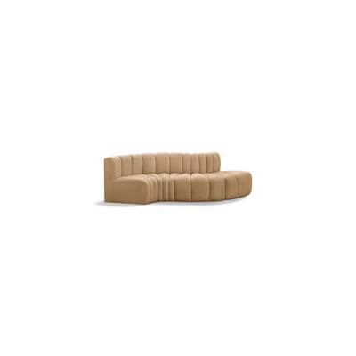 Meridian Furniture,Arc Velvet Modular Sofa