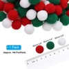 Unique Bargains Creative DIY Craft Decorations Home Art Supplies Pom Poms 0.8" 100 Pcs - 2 of 4