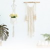Unique Bargains Macrame Plant Hanger Woven Cotton Indoor Outdoor Decorative - 2 of 4