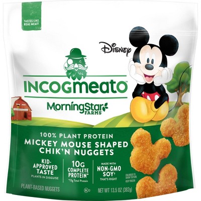 Incogmeato Chik'n Mickey Mouse Nuggets - Frozen - 13.5oz
