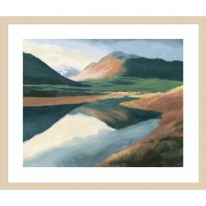 Amanti Art 25"x21" High North by James Wiens Wood Framed Wall Art Print : Acrylic, Hardwood Frame, Wire Mount - 1 of 4