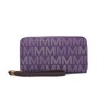 MKF Collection Hofstra M Signature Wristlet Wallet Vegan Leather Card Slots by Mia K - 2 of 4