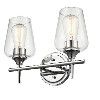 Millennium Lighting Ashford 2 - Light Vanity in  Chrome