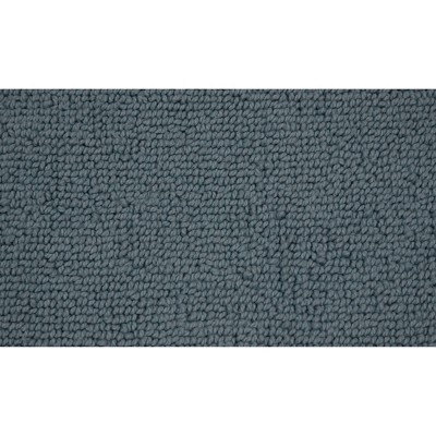 Sky Blue Queen Cotton 24" x 40" Washable Bath Rug