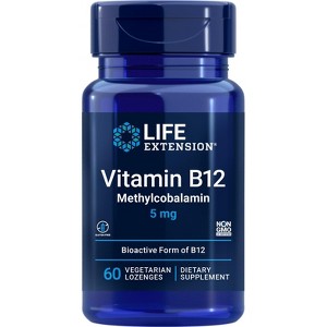 Methylcobalamin 5mg by Life Extension  -  60 Lozenges - 1 of 2