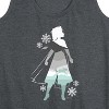 Women's - Frozen 2 - Elsa Hero Pose Graphic Racerback Tank - 2 of 4