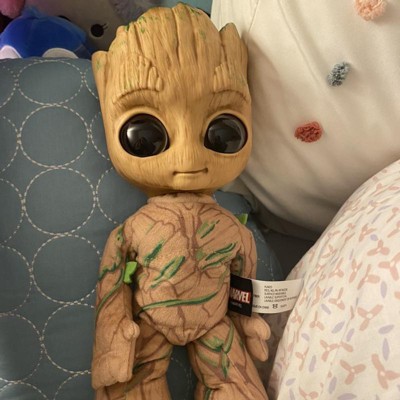 Marvel peluche Jeune Groot articulé marron 25 cm