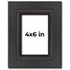 PosterPalooza | Photo Size Traditional Black Picture Frame - UV Acrylic, Foam Board Backing, Hanging Hardware - 2 of 4