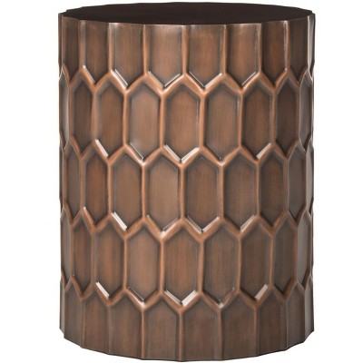 Corey Side Tables - Antique Copper - Safavieh.