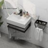 21'' Single Bathroom Vanity With Sink - 4 of 4