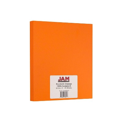 Jam Paper Extra Heavy Weight 130lb Cardstock 8.5x11 Coverstock