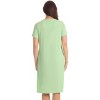Dreamcrest Womens Nightgown with Lace Trim  Short Sleeve Sleepwear Pajamas with Stretch  Solids & Prints - 3 of 3