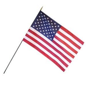 Annin & Company Empire Brand U.S. Classroom Flag with Staff, 36" x 24" - 1 of 1