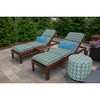 Casual Cushion Solid Sunbrella Fabric 1-Piece Indoor/Outdoor Lumbar Pillow, 22"W x 9"L - 2 of 4