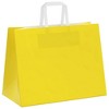 vidaXL Paper Bags 50 pcs with Handles Yellow 12.6x6.7x9.8,50 ZHJ-4102000,vidaXL Paper Bags 50 pcs with Handles Yellow 12.6x6.7x17.3 - 4 of 4