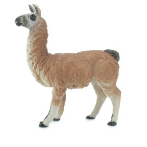 Collectible Wildlife Gifts | Alpaca, Lama pacos, Museum Quality, Hand Painted, Rubber Animal, Realistic, Toy, Model, Gift,  3 1/2"  CH603 BB165 - 1 of 4