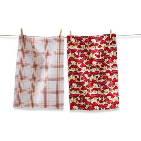 Mushroom Dish Towels 