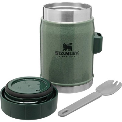 STANLEY 10oz Hot Food Soup Thermos With Attached Spoon Plastic