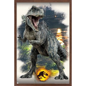 Trends International Jurassic World: Dominion - Giganotosaurus Focal Framed Wall Poster Prints - 1 of 4
