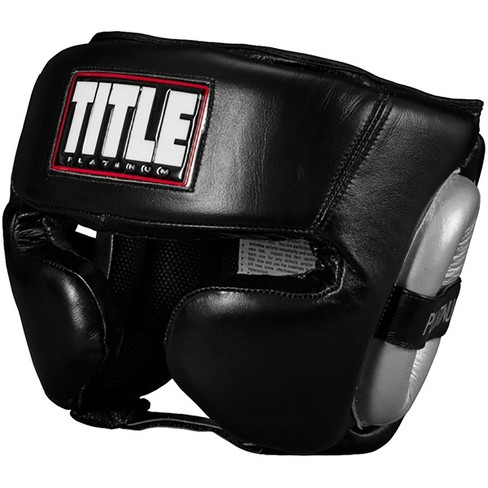 Title Boxing Hi-Performance Leather Training Headgear 