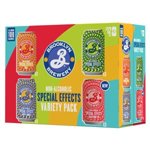 Brooklyn Brewery Special Effects Non-Alcoholic Variety Pack-12pk/ 12 fl oz can - 1 of 4