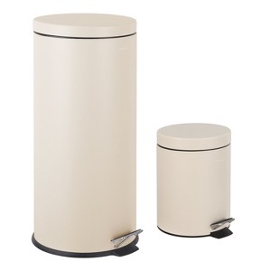happimess Oscar 8-Gallon Step-Open Trash Can with FREE Mini Trash Can - 1 of 4
