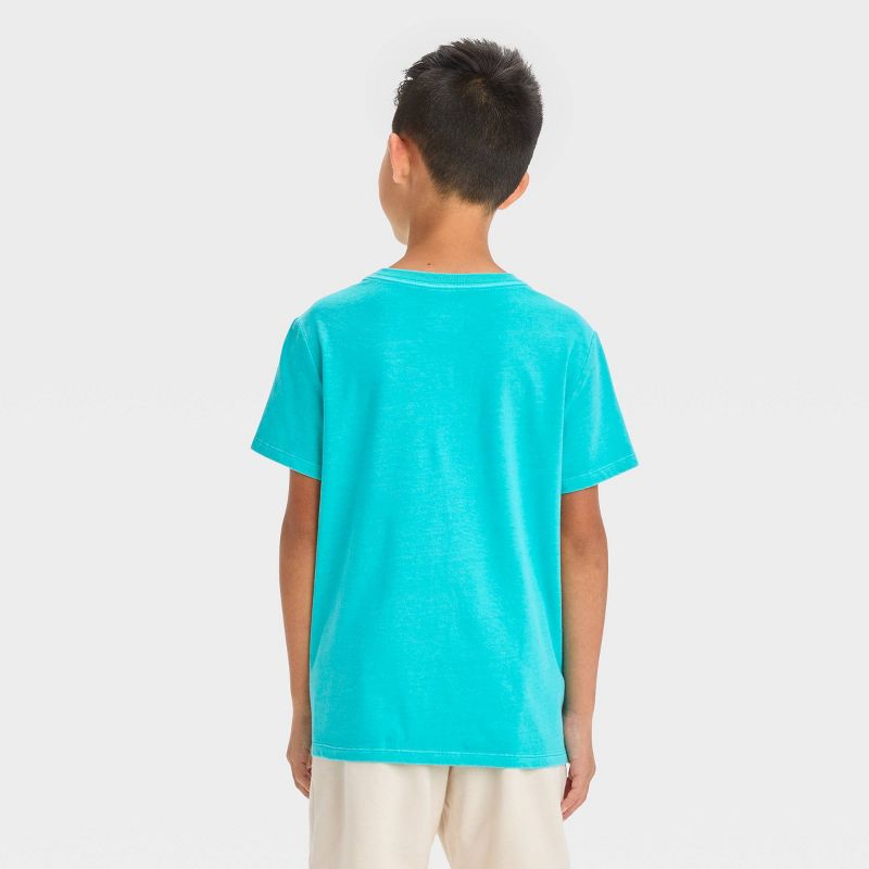 Boys' Short Sleeve Washed T-Shirt - Cat & Jack™, 3 of 7