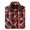 Gioberti Men's Western Cowboy Short Sleeve Shirt with Snap Buttons - 3 of 4