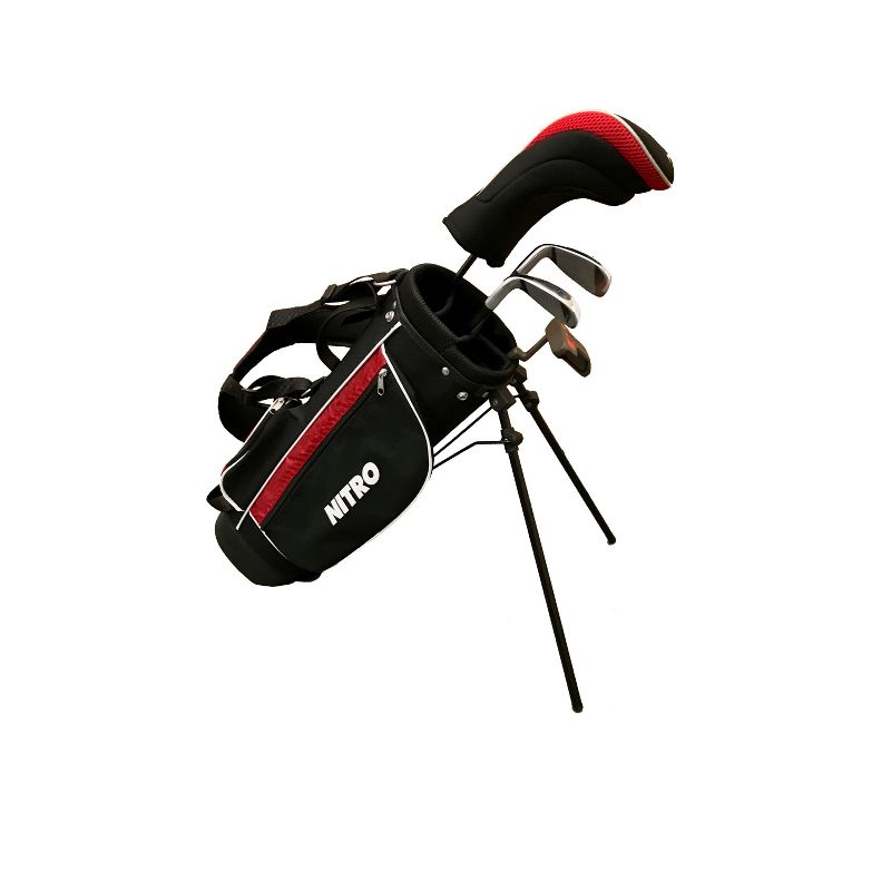 Nitro Golf Blaster Junior's 6pc Golf Set - Black/Red, 3 of 9