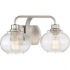 Quoizel Lighting Trilogy 2 - Light Vanity in  Brushed Nickel - 4 of 4