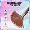 MelodySusie 4Pcs Acrylic Nail Brush Set - Size 8/10/12/14 - 2 of 4