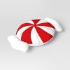 28" Christmas Peppermint Shaped Pillow Red/White - Wondershop™ - 3 of 4