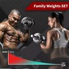 Dexmalle Home Gym Cast Iron Barbell Sets - 2 of 4