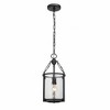 Z-Lite Barrington 1 - Light Pendant in  Matte Black - 3 of 4