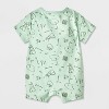 Baby Boys' Pocket Short Sleeve Romper - Cat & Jack™ - 2 of 4