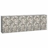 vidaXL Gabion Wall with Covers Galvanized Steel 118"x19.7"x39.4" - 3 of 4