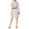 WallFlower Women's Marissa Flutter Sleeve Belted Dress - 2 of 3