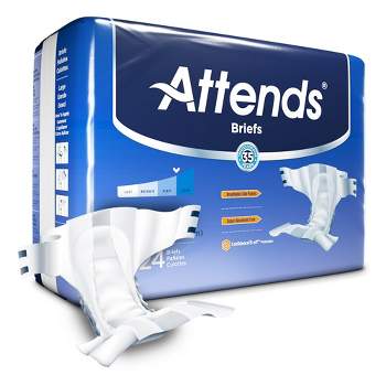 Attends Incontinence Briefs, Heavy Absorbency, Unisex