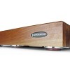 IsoAcoustics Delos 1815W2 18" x 15" x 3" Turntable Isolation Platform (Walnut) - 3 of 4