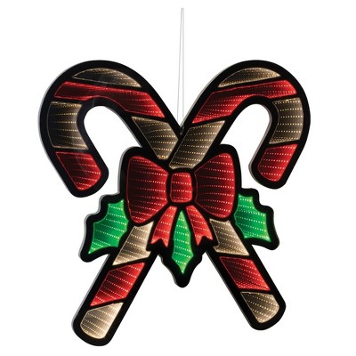 Melrose Holiday Candy Cane Ekko Light 23.5"L