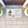 Stupell Industries Winter In Aspen Merry & Bright Printed Outdoor Door Mat, design by Danielle Murray, 18"x30" - 4 of 4