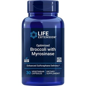 Optimized Broccoli with Myrosinase by Life Extension  -  30 Vegetarian Capsule - 1 of 2