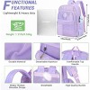 Mesh Backpack Heavy Duty, See Through Transparent School Bookbag, Lightweight Net Backpack for Swimming, Beach, Sports, Work, and Travel - 4 of 4