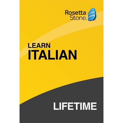 rosetta stone italian