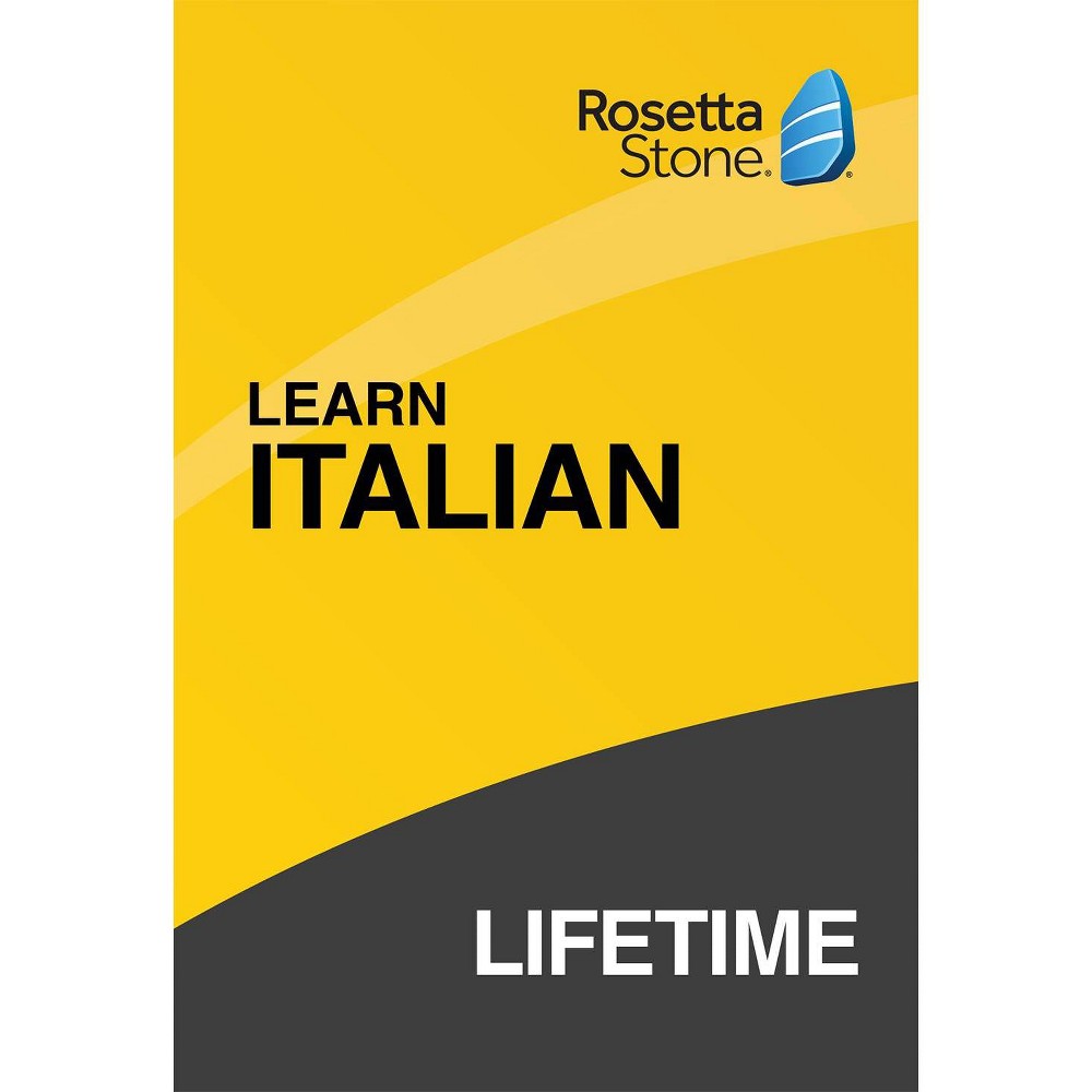 Rosetta Stone Lifetime Italian was $299.0 now $199.0 (33.0% off)