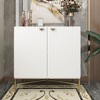 CLIHOME 15.75-in W x 32.87-in H MDF Freestanding Utility Storage Cabinet with Ajustable Foot Pad - 2 of 4