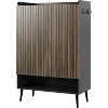Large Shoe Cabinet with 2 Doors, 6-Tier Entryway Shoe Storage Cabinet with Adjustable Shelves, Freestanding Shoes Rack Organizer - 3 of 4